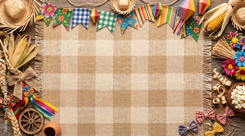 Traditional festa junina party