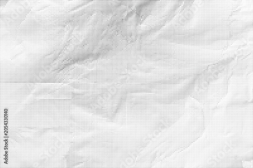 Fotografie A crumpled white paper texture fills the entire view