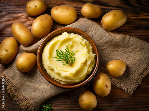 Puré de patata.