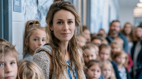 Third grade teacher leading a lockdown s 4