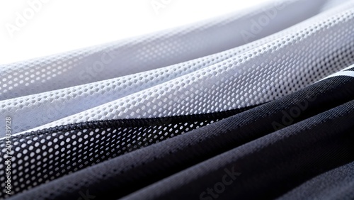 Closeup of textured fabric