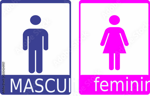 masculino feminino