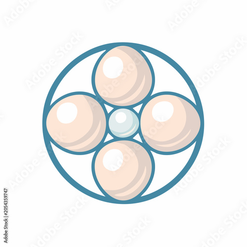 Stylized Pearl Arrangement