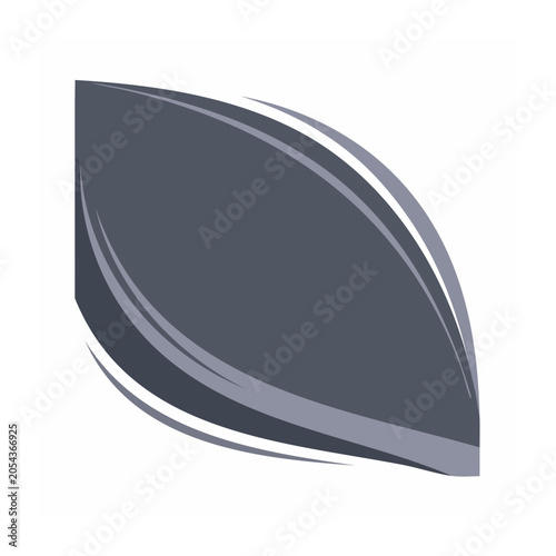 Minimalist blue computer mouse 3D render
