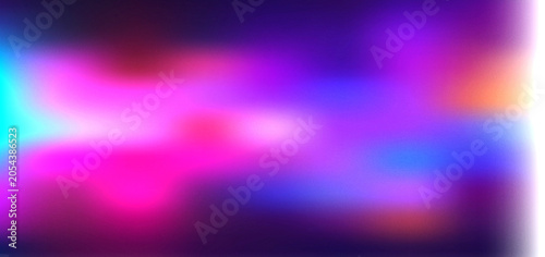 Abstract Digital Grainy Noisy Textured Background Featuring Vibrant Neon Magenta and Electric Blue Gradient Light Effects for Modern Artistic Visuals