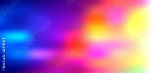 Abstract Vibrant Blurred Background Featuring Grainy Noisy Textured Digital Noise Artistry and Colorful Light Gradients