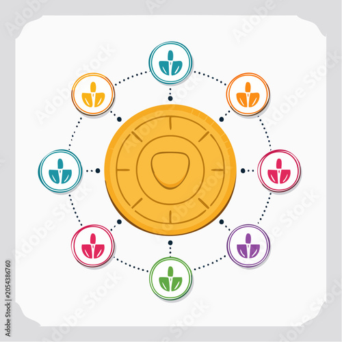 Teamwork and Collaboration Concept