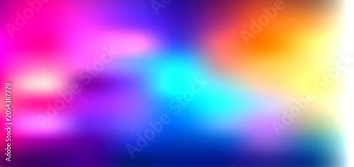 Abstract Vibrant Gradient Background Featuring Soft Blending Vivid Neon Colors For Artistic Digital Design Projects