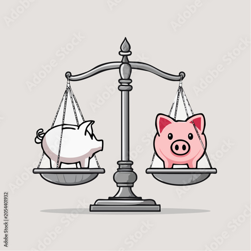 Piggy Banks on a Scale