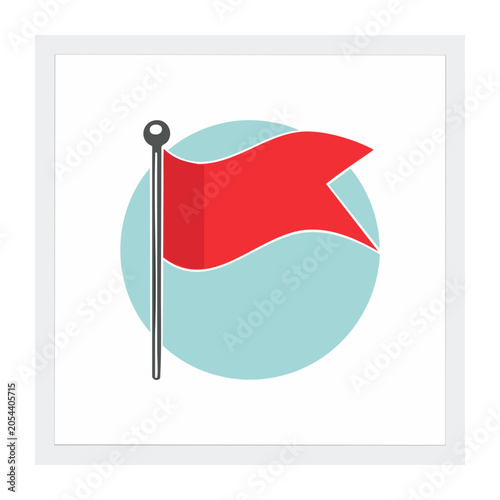Flat design shopping bag with sale arrow