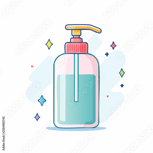 Hand Sanitizer Bottle with Pump Dispenser