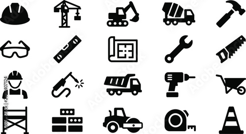 Obraz na płótnie Public warning and safety prohibition signs color vector icons set with no smok