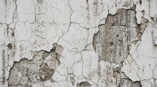 Fotografie Peeling Paint on Old Wall Texture.