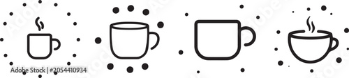 Achievement, Award and Trophy Vector Icon Set Collection