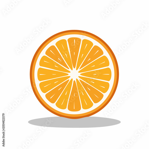 Slice of Orange Fruit