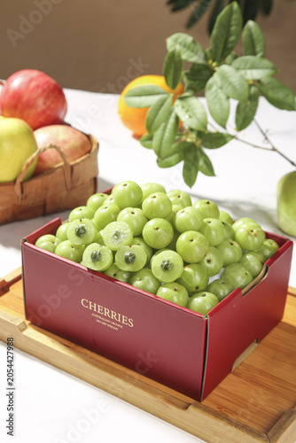 Bilde på lerret Wild Cowberries from Guangxi in Premium Gift Box - Sweet Astringent Berries for