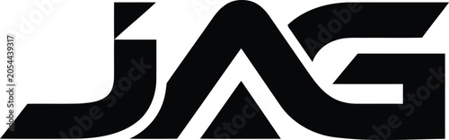 Fotografie jag logo ja ag a g j letter logo design