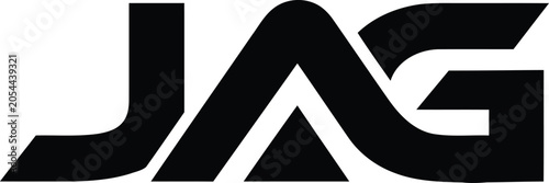 Fotografie jag logo ja ag a g j letter logo design