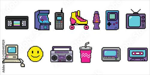 Retro Pixel Art