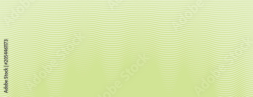Obraz na plátně Wavy textured light green background with a subtle gradient effect vector