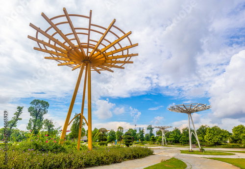 Modern Abstract Umbrellas at Beihai Garden Expo Park