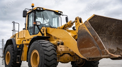 Heavy Duty Yellow Front End Wheel Loader Excavator Construction Vehicle for Earthmoving Work