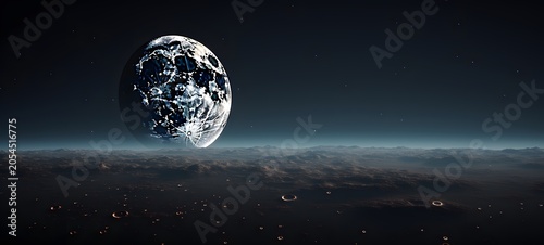 moon humanidad full body. Generative AI