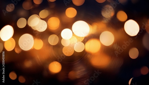 Abstract Circular Bokeh Background