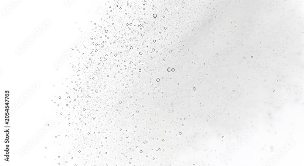 Naklejka premium Water Bubbles Texture Background for Cosmetics