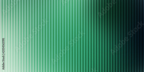 Schilderij op canvas Vertical Gradient Stripes Abstract Background Subtle Green Teal Transition Darke