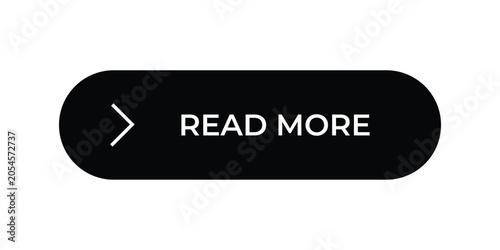 Read More CTA Button UI Design Black Pill Interface with Chevron Icon