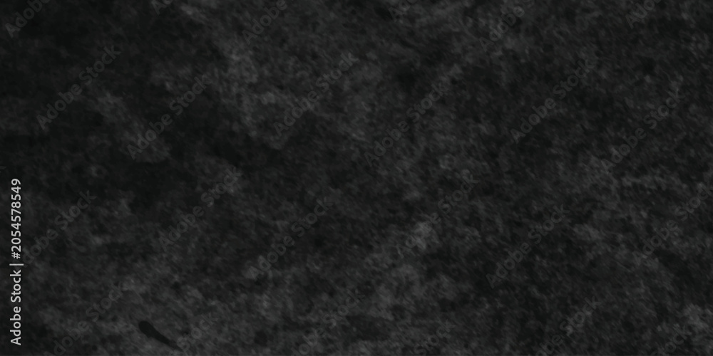 Fototapeta premium Dark black smooth plaster wall texture rough. black concrete grunge wallpaper. black limestone marble gray rock backdrop blackboard texture background.