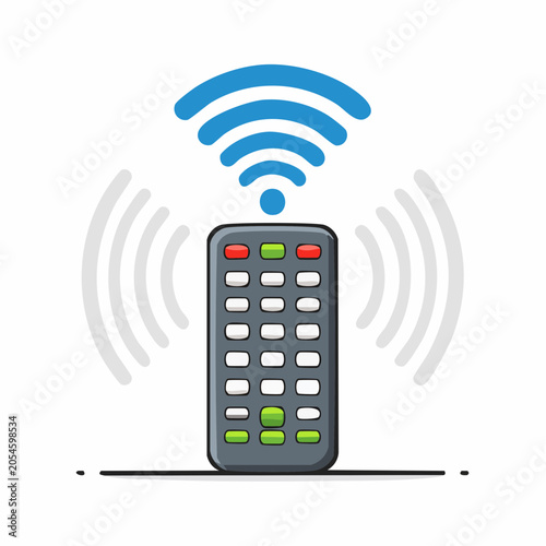 Remote Control with Wi-Fi Signal