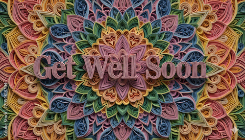 Healing Floral Mandala