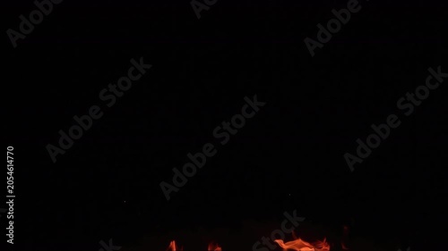 Slow Motion Fire Blaze 240fps