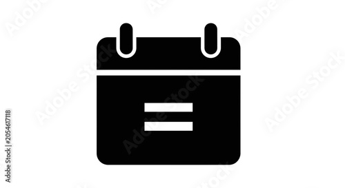Tablou pe pânză Calendar icon representing time management and scheduling acts as a visual tool for planning appointments, tracking deadlines, and organizing professional or personal tasks in digital apps