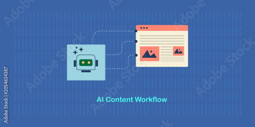 AI workflow automates website design, generates content and visual assets for brand development.