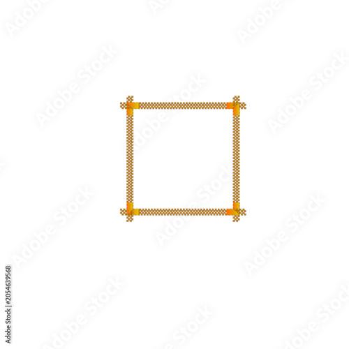 A set of eight orange minimalist abacus icons and data visualization graphics isolated on a white background, ideal for math, education, accounting, and business information design.