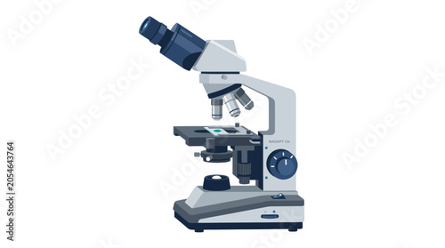 Obraz na plátne Professional laboratory microscope for scientific research