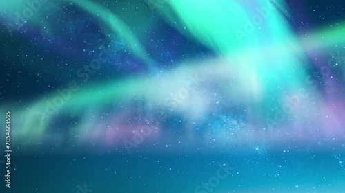 Stars Align Milky Way Time Lapse and Aurora