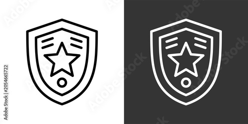 Photos Assurance Black And White Multiple Style Icon Set Collection Pack Vector Illustr