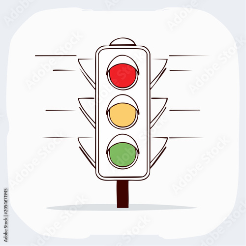 Traffic Light Illustration