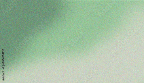 Smooth light green and soft white gradient with subtle film grain texture providing a tranquil and organic aesthetic