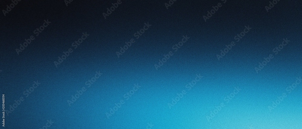 Fototapeta premium Gradient abstract background with subtle texture in deep blue and bright cyan tones for design
