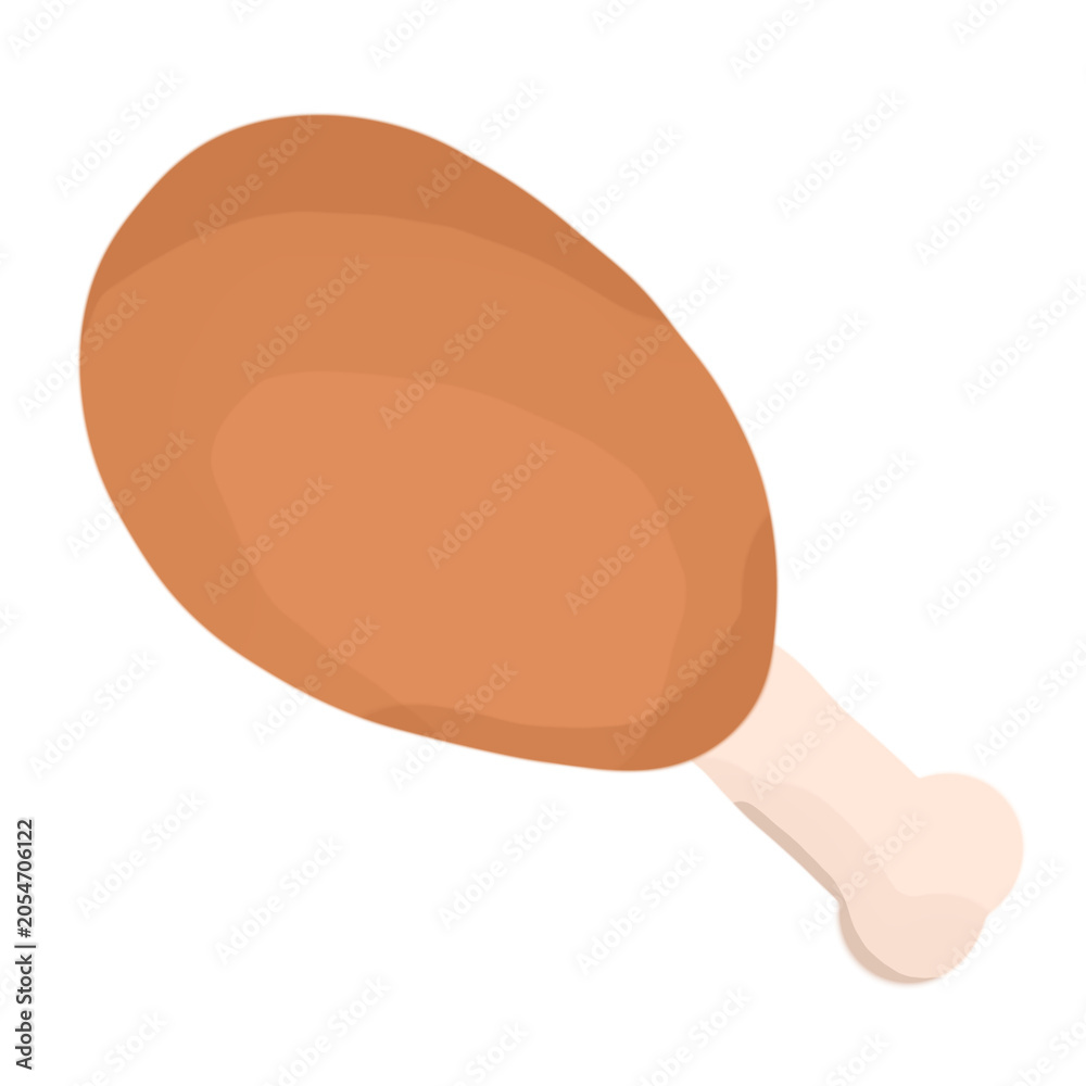 Fototapeta premium vector illustration of paha goreng
