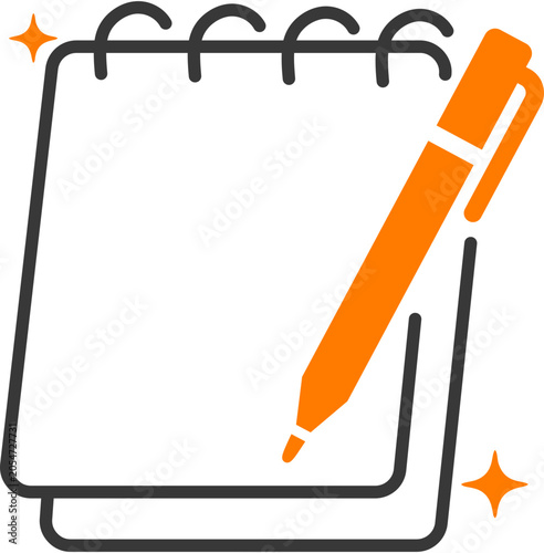Fotografie writing pad