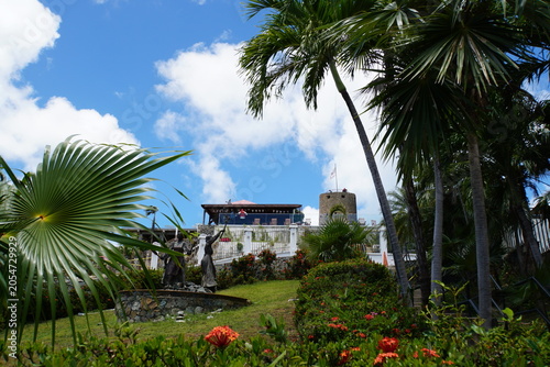  Landscape of Blackbeard's Castle, Saint Thomas - U.S. Virgin Islands