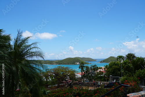Saint Thomas view from Blackbeard's Castle, Saint Thomas - U.S. Virgin Islands	
