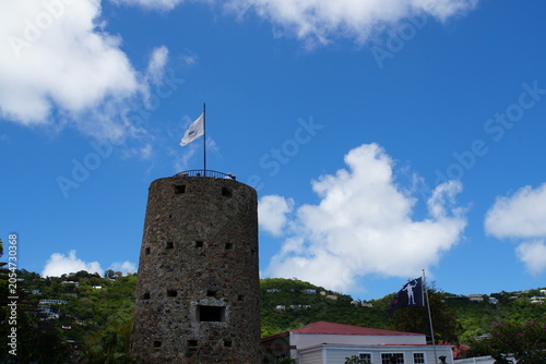  Landscape of Blackbeard's Castle, Saint Thomas - U.S. Virgin Islands
