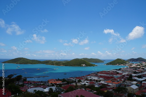 Saint Thomas view from Blackbeard's Castle, Saint Thomas - U.S. Virgin Islands	
